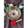 Bol Tibétain 7 métaux 1240grs Lingam gravé