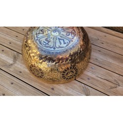 Bol chantant Tibétain 7 métaux 7420grs