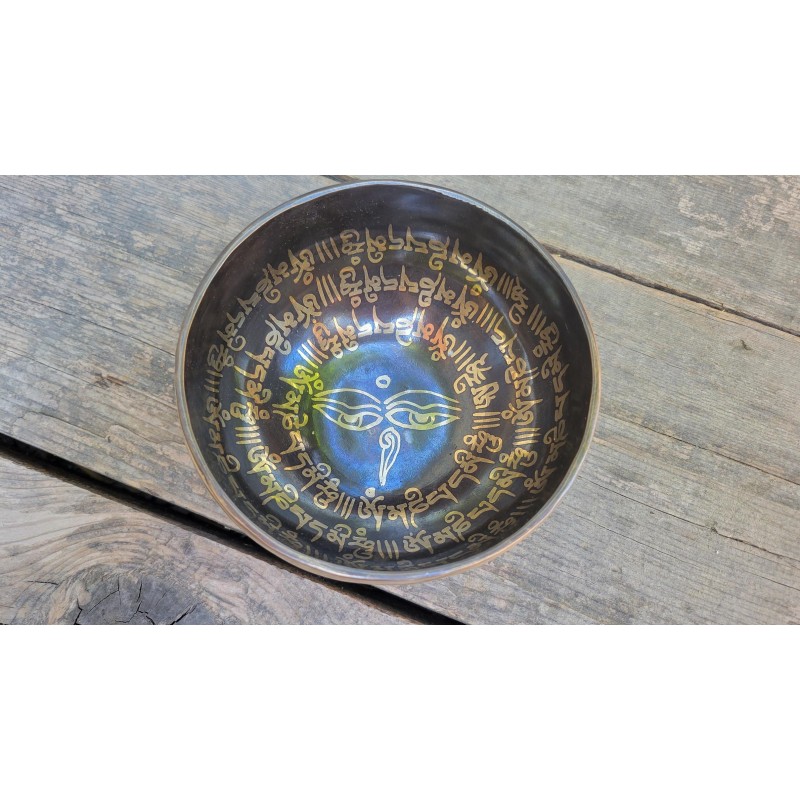Bol Tibétain 7 métaux 445grs