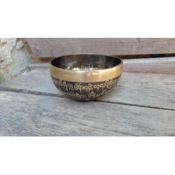 Bol Tibétain 7 métaux 445grs