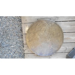 Gong Antique Indien 7 métaux 50cm 2230grs