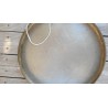 Gong Antique Indien 7 métaux 50cm 2230grs