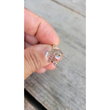 Bague en Lodolite - Quartz jardin Bague en Lodolite - Quartz jardin