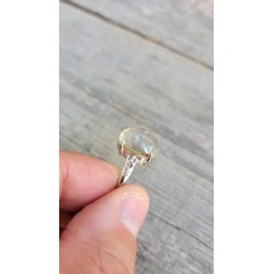 Bague en Lodolite - Quartz jardin