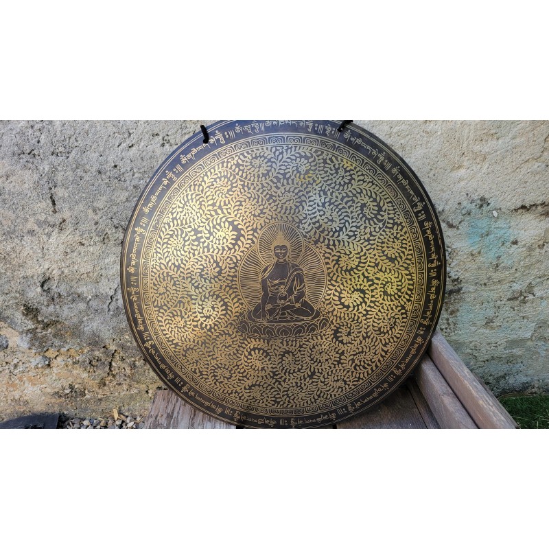 Gong Tibétain 7 métaux 2860grs 51cm