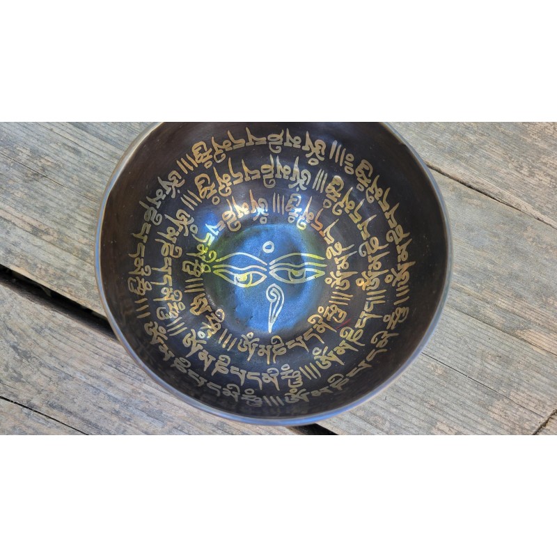 Bol Tibétain 7 métaux 481grs