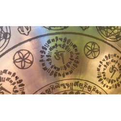 Gong Tibétain 7 métaux 2365grs 47.7cm
