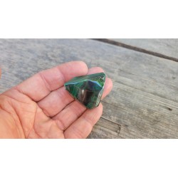 Malachite pure brute polie 36grs