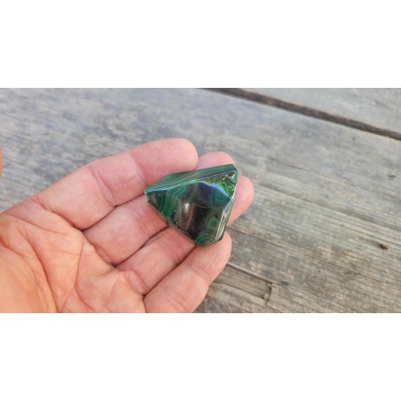 Malachite pure brute polie 36grs