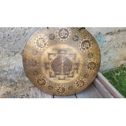 Gong Tibétain 7 métaux 2380grs 48.2cm