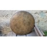 Gong Antique Indien 7 métaux 39cm 1450grs