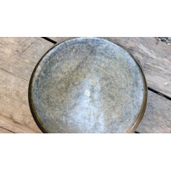 Gong Antique Indien 7 métaux 39cm 1450grs