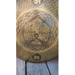 Gong Tibétain 7 métaux 3030grs 50cm