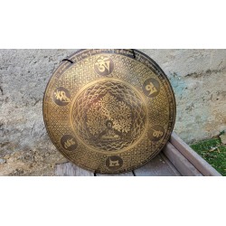 Gong Tibétain 7 métaux 3030grs 50cm