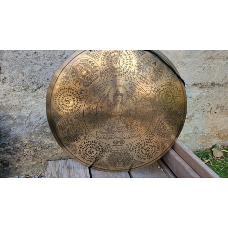 Gong 7 métaux 2465grs 49.2cm Gong 7 métaux 2465grs 49.2cm