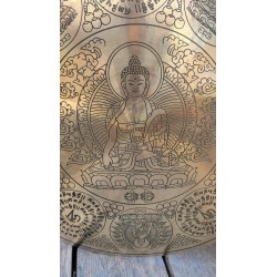 Gong 7 métaux 2465grs 49.2cm