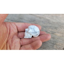 Crane en Howlite