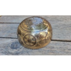 Bol tibétain gravé Métatron 1070grs
