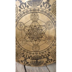Gong 7 métaux Métatron 3110grs 51cm