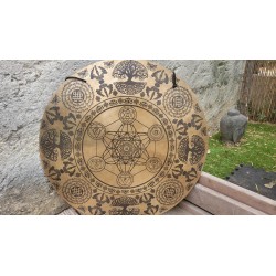 Gong 7 métaux Métatron 3110grs 51cm