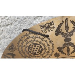 Gong 7 métaux Métatron 3110grs 51cm