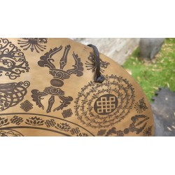 Gong 7 métaux Métatron 3110grs 51cm