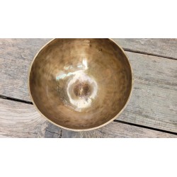 Bol chantant Tibétain 7 métaux 735grs