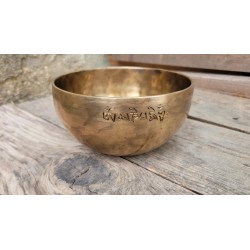 Bol chantant Tibétain 7 métaux 735grs