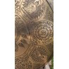 Gong Tibétain 7 métaux  2590grs 49.5cm