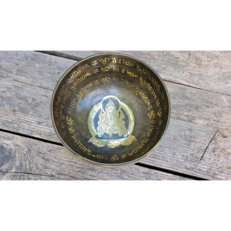 Bol Tibétain 7 métaux 683grs Ganesh Bol Tibétain 7 métaux 683grs Ganesh