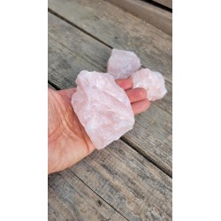 Quartz rose brute 705grs