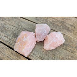 Quartz rose brute 705grs