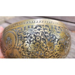Bol chantant Tibétain 7 métaux 845grs