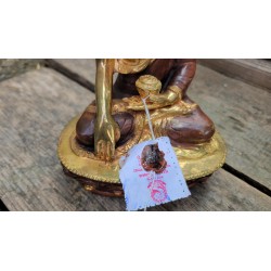 Statue de Bouddha  Shakyamuni 20cm Or ( ou Sakyamuni )