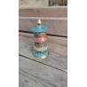 MOULIN A PRIERE TURQUOISE 15.5cm
