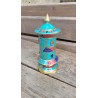MOULIN A PRIERE Turquoise Corail 16cm