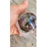 Crâne en Cristal Quartz Chamane (Lodolite)
