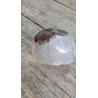 Crâne en Cristal Quartz Chamane (Lodolite)