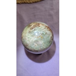 Sphère en Lodolite ou Quartz Chaman (Garden) 8cm 700grs