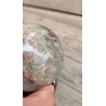 Sphère en Lodolite ou Quartz Chaman (Garden) 8cm 700grs