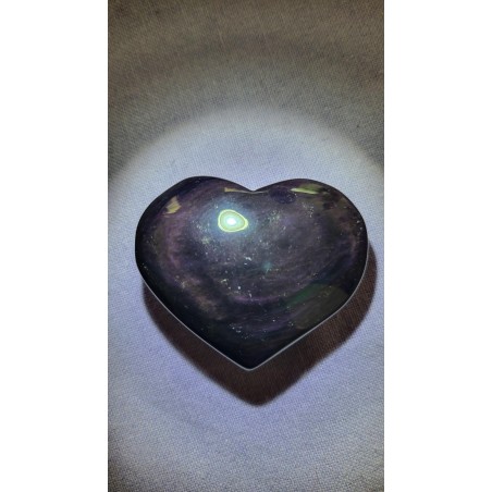 Coeur d'Obsidienne Oeil Céleste manta 57mm 80grs