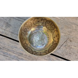 Bol Tibétain chantant 7 métaux 505grs