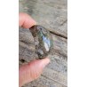Lune en Lodolite ou Quartz Chaman (Garden) 50mm 41grs