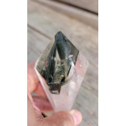 Pointe en Lodolite ou Quartz Chamane (Garden) 108mm 234grs