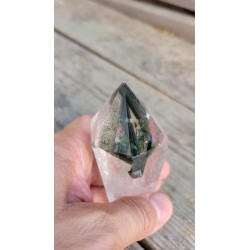 Pointe en Lodolite ou Quartz Chamane (Garden) 108mm 234grs