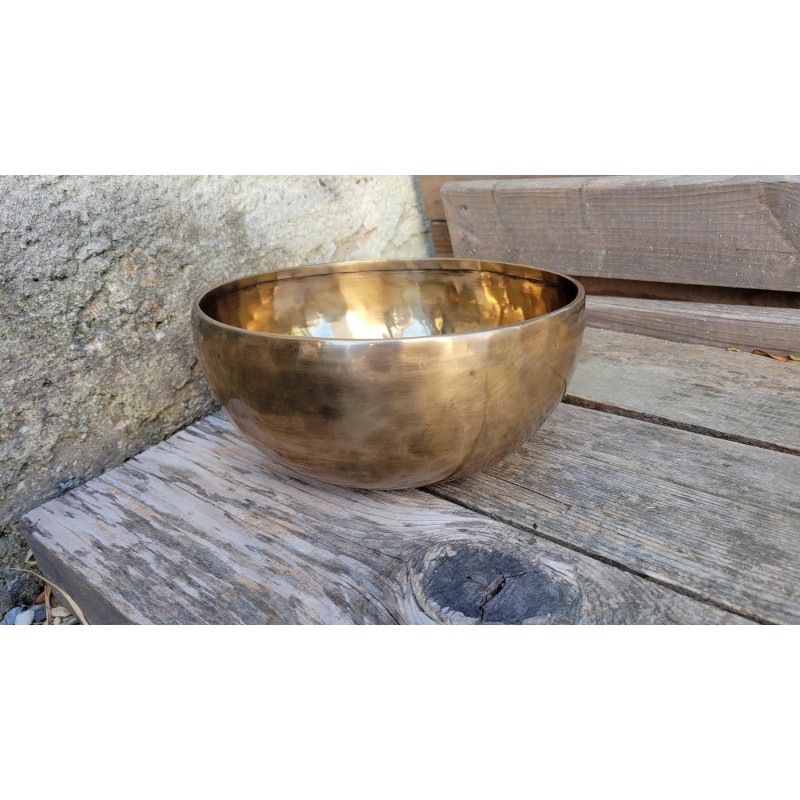 Bol chantant Tibétain 7 métaux 1410grs