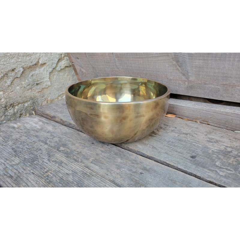 Bol chantant Tibétain 7 métaux 835grs