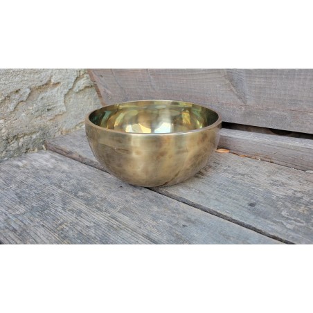 Bol chantant Tibétain 7 métaux 835grs Bol chantant Tibétain 7 métaux 835grs