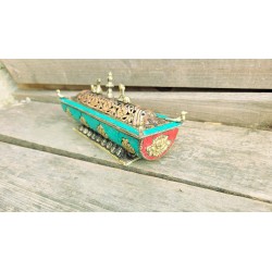 BRULE ENCENS Tibétain Temple Turquoise