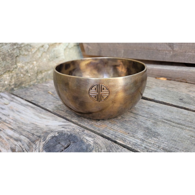 Bol Tibétain 7 métaux 720grs Full Moon